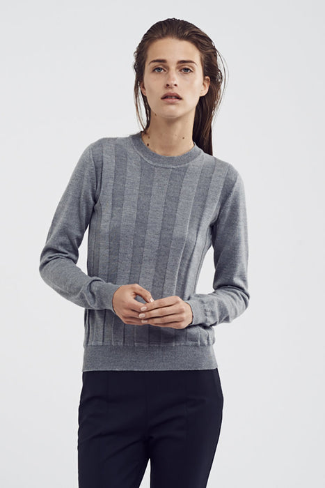 Viggie Sweater - Grey Melange