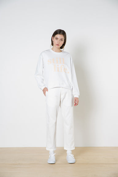 Still Life Sweater - White