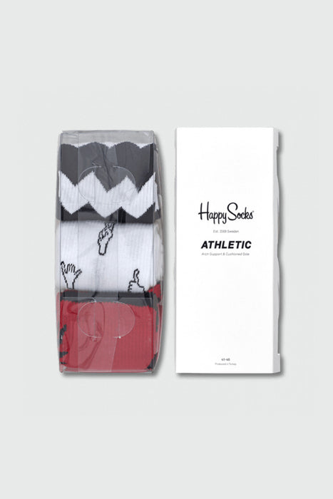 Athletic Gift Box - Black/Red/White