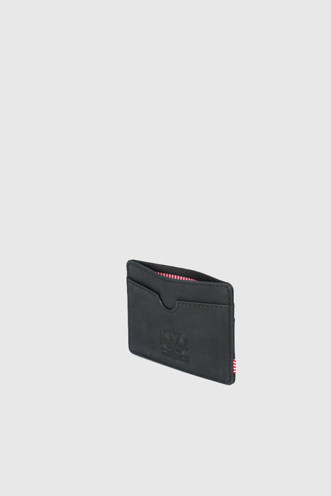 Charlie Wallet - Black Leather