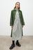 Cleo Trench Coat - Deep Green