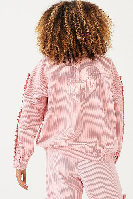 The Big Cord Jacket - Pink