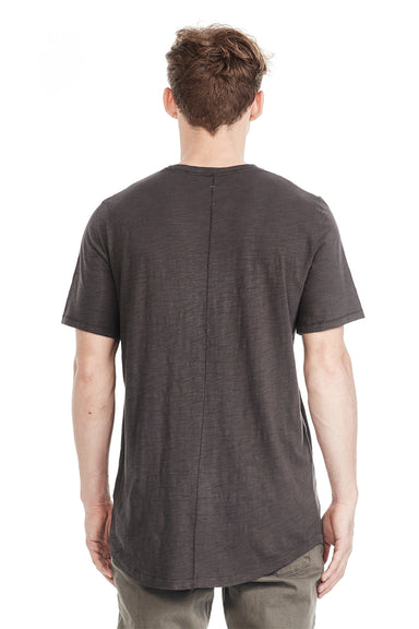 Curved Hem Short Sleeve Tee - Graphite