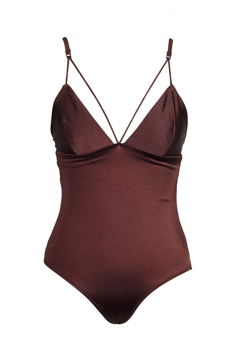 Sabine Swimsuit - Oxblood