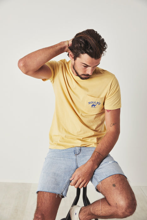 Rolla's Desert Tee - Yellow