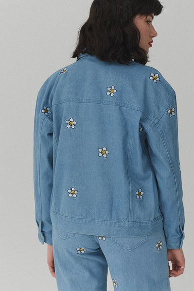 Daisy Denim Jacket - Blue