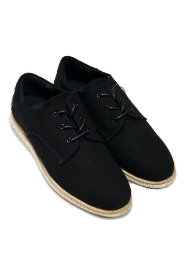 380g A - Black Linen/Black Deboss Suede