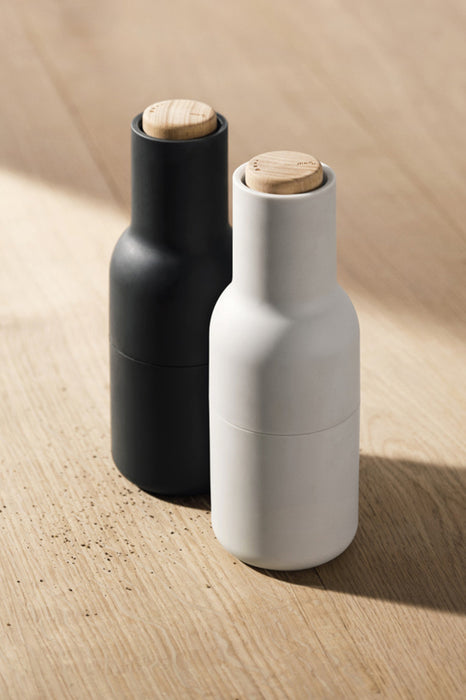 Bottle Grinder 2-Pack Beech Lid - Ash / Carbon
