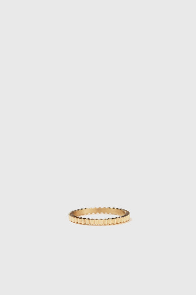 Solaire Band Narrow - Gold Plated