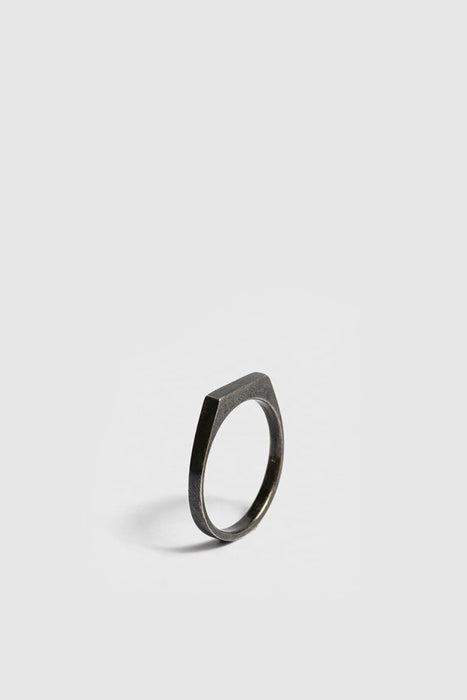 First Ring - Oxidised Silver