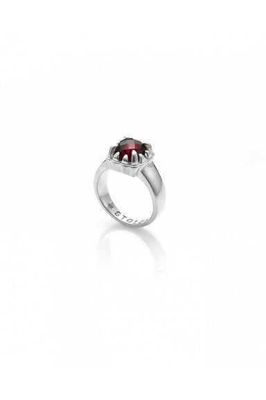 Baby Claw Ring - Faux Ruby