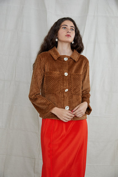 Acha Jacket - Chestnut