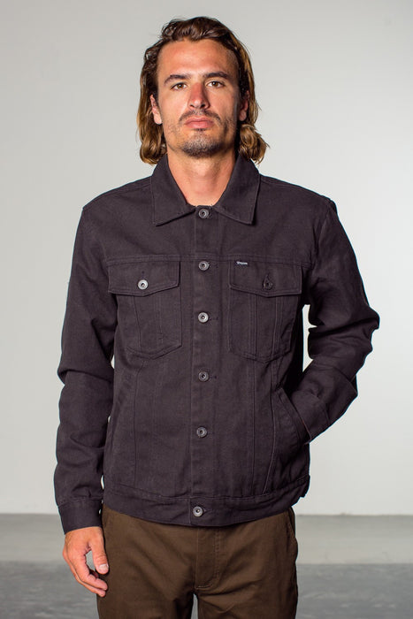 Cable Jacket - Washed Black