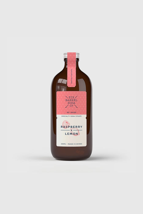 Raspberry Lemon Soda Syrup 500ml