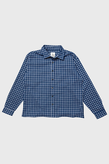 Bush Shirt - Blue Plaid (SS22)