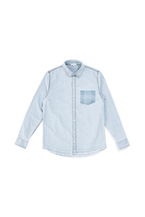 BF Denim Shirt - Mid Blue