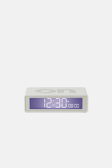 Flip+ Clock Reversible Alarm Clock - Mastic