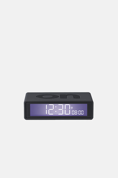 Flip+ Clock Reversible Alarm Clock - Dark Grey