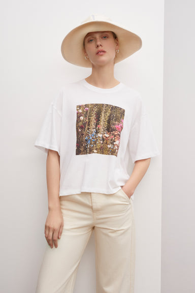 Garden Tee - White