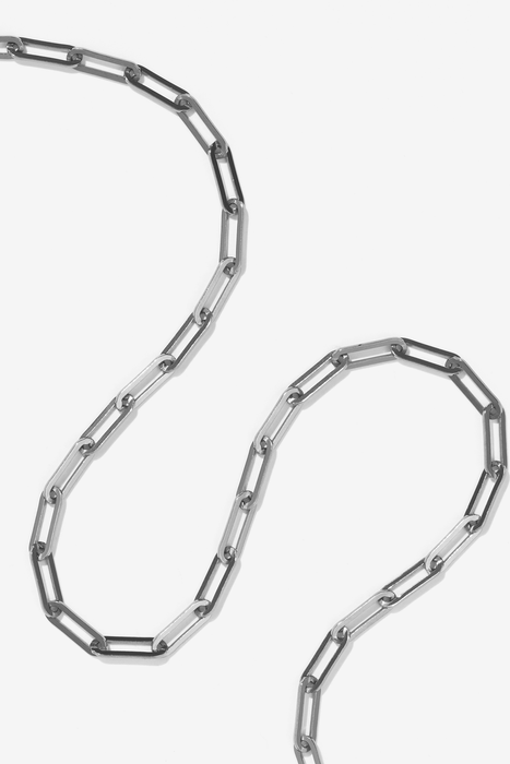 Paperclip Heavy Bracelet - Sterling Silver