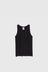 Racer Back Singlet - Black