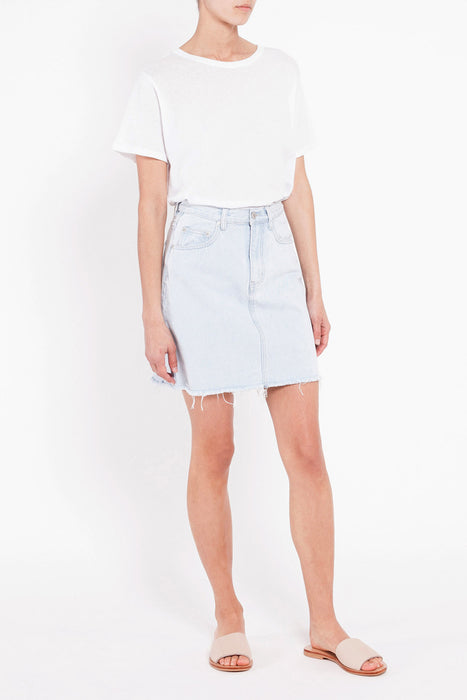 Rigid Skirt - Pale Wash