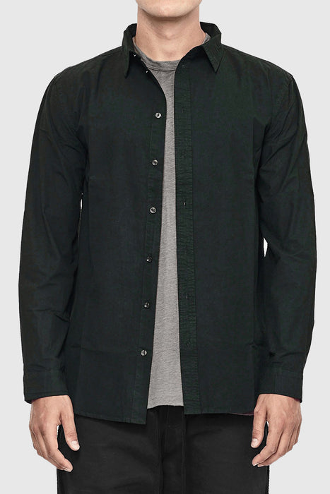 Classic Long Sleeve Shirt - Bottle Poplin