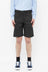 4 Pocket Fatigue Shorts - Black Twill