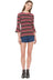 The Other Side L/S Top - Coloured Stripe