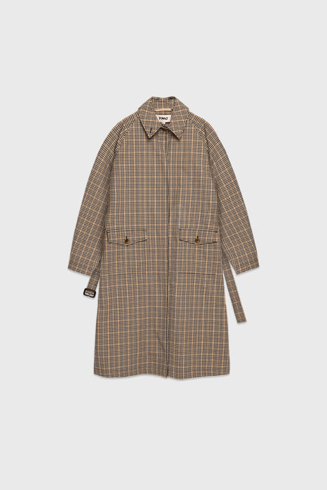 Weather Trench Coat - Black / Beige