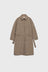 Weather Trench Coat - Black / Beige