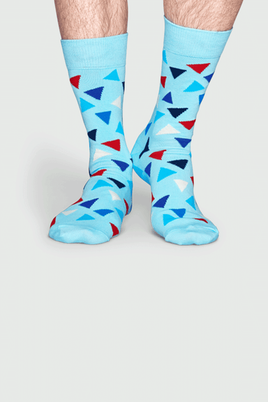 Triangle - Light Blue Multi