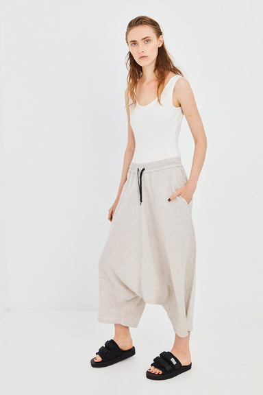 Untitled Pant - Natural Linen