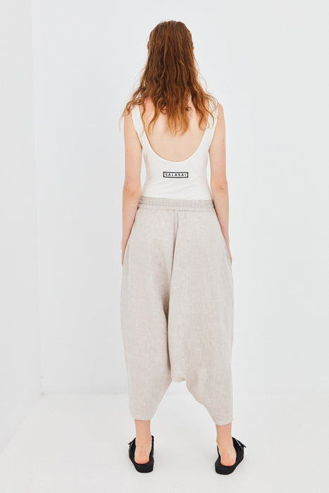 Untitled Pant - Natural Linen