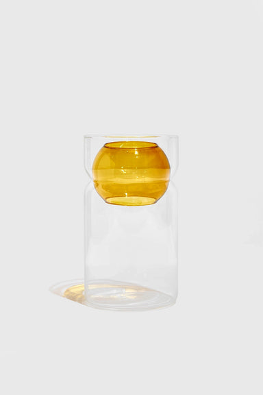 Balance Vase - Clear / Amber