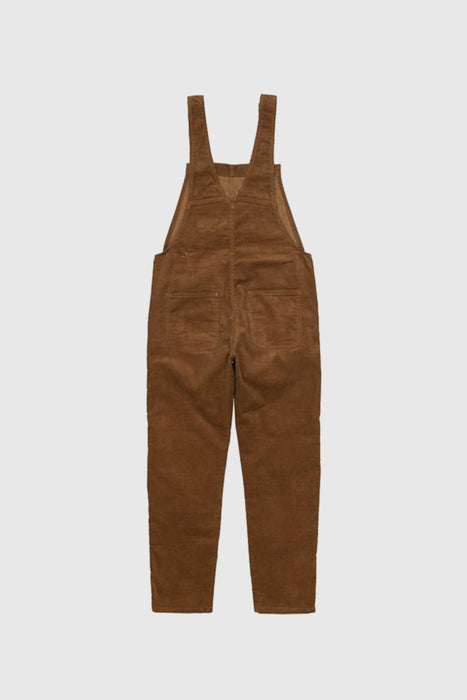 W' Bib Overall - Hamilton Brown Rinsed