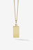 Wilshire Charm Necklace - Gold Plated