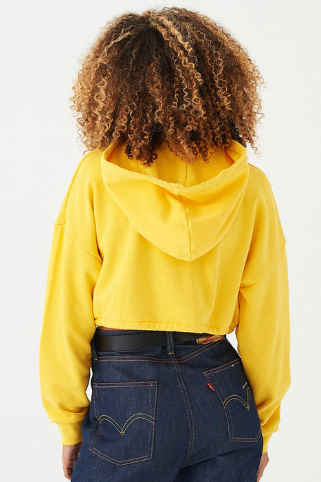 Cropped Hoodie - Yellow