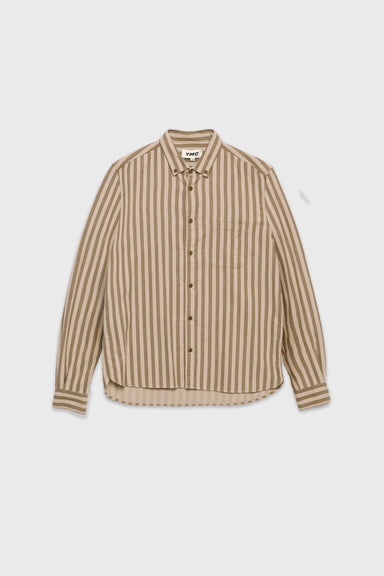 Dean Shirt - Ecru / Olive